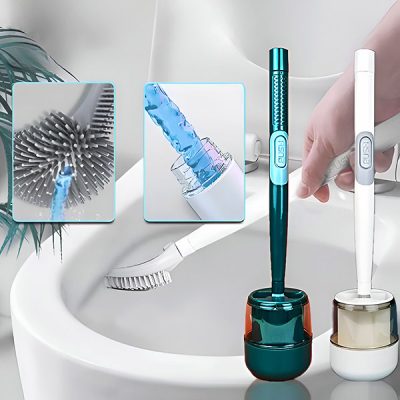 WC četka s ugrađenim dozatorom otopine za čišćenje | FLUSHBRUSH