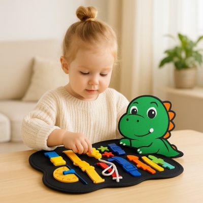 Montessori tablica zadataka za malu djecu | DINOBOOK