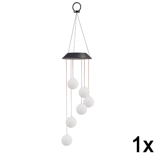 1x Solarna viseća LED vrtna svjetiljka | AURAWIND