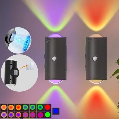 Pametna zidna svjetiljka s detekcijom pokreta (2 kom) | AURAWALL