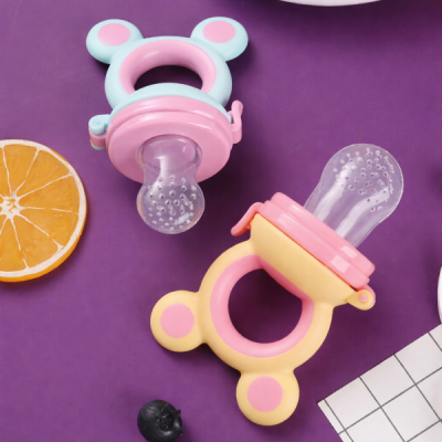 Silikonska hranilica za voće za bebe bez BPA (3 veličine nastavka) | FRUBEE