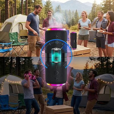 Magnetski dvodijelni stereo zvučnik - True Wireless | MEGABEAT
